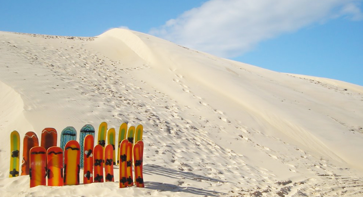 foto da dunas da joaquina